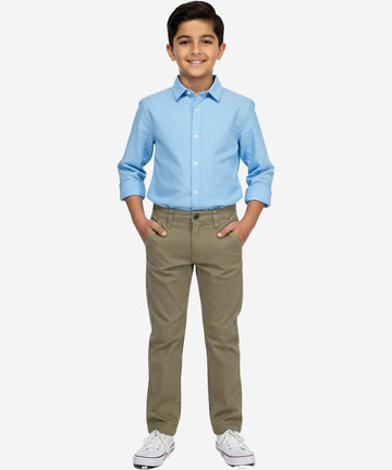 Kids Cotton Pant - Bcp-0043 Beige