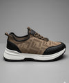 Slip-On Sport Sneakers Fw-0165 Khaki