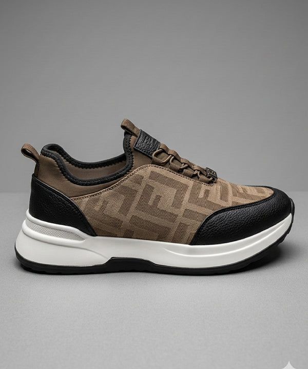 Slip-On Casual Sneakers Fw-0165 Khaki