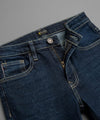 Boys Navy Blue Stretch Denim Jeans- Bjp-0305