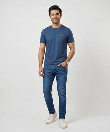 Men's Denim Tailored Fit- Navy JP-1820