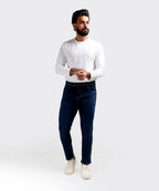 HR Clothing Men's Denim - Blue JP-1757