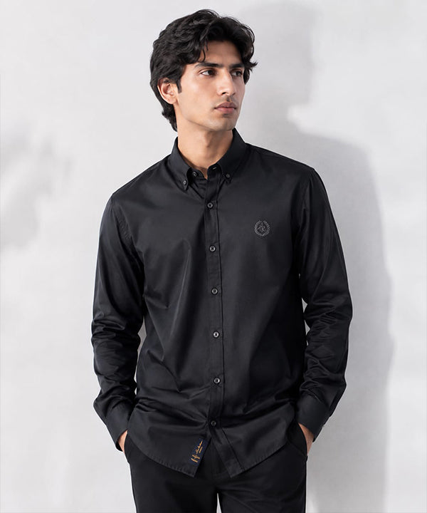 Men's Casual Shirt - Black Shc-1968 (ORG-H)
