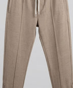 Men’s Terry Smart Baggy Trousers– LWR-0705 L-Coffee