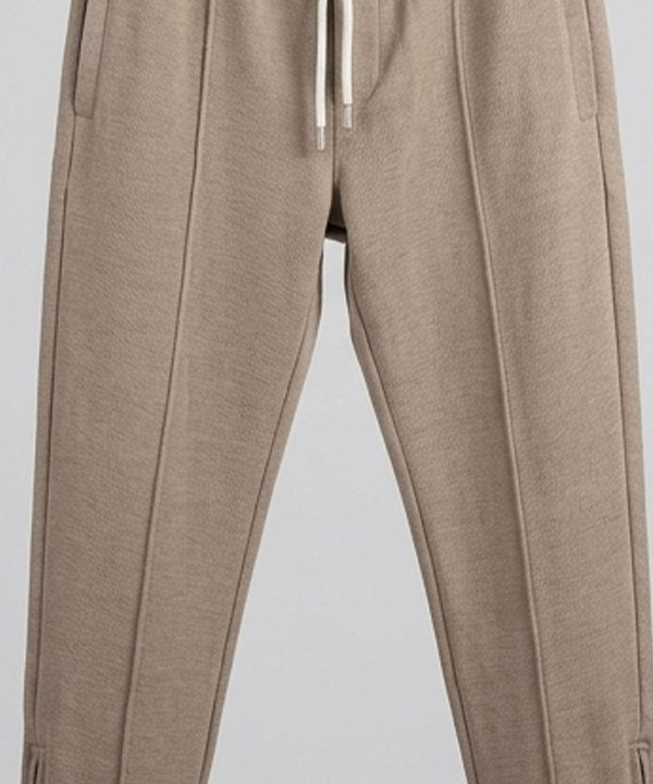 Men’s Terry Smart Baggy Trousers– LWR-0705 L-Coffee