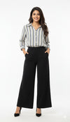 Women's Shirt Navy Stripe