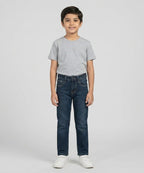 Boys Greenish Stretch Denim Jeans- Bjp-0309