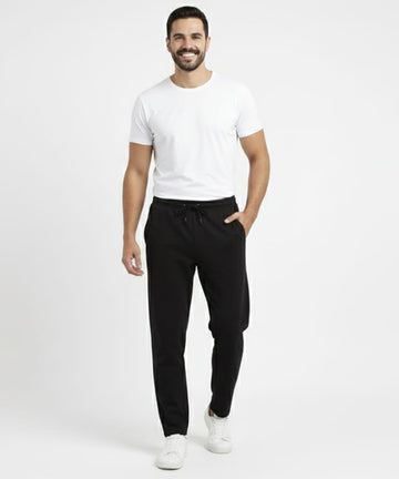 HR Clothing Men's Trousers - Black