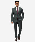 Formal Suit Gst-0124 Green 2 Button
