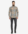 Men's Casual Shirt - Shc-1616 Beige Chk