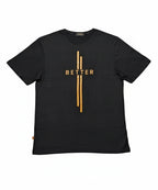 HR clothing Mens Printed T-Shirt - Black TSH-5685