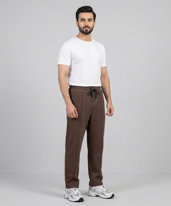 Men’s Terry Smart Baggy Trousers– LWR-0705 Coffee