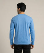 HR Clothing Men’s Blue Full-Sleeves T-Shirt – TSH-6736