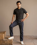 Men's Denim Straight Fit- Jp-1884 Navy