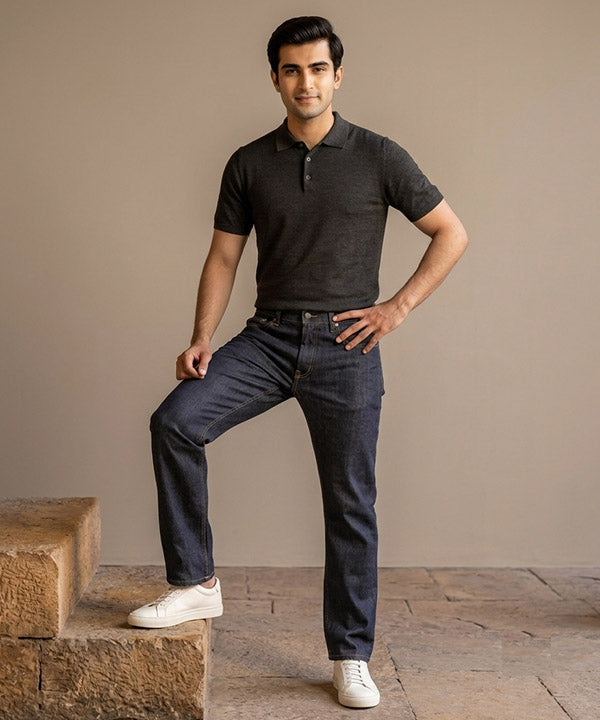 Men's Denim Straight Fit- Jp-1884 Navy
