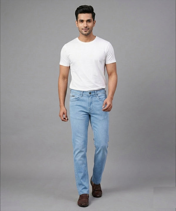 Men's Denim Slim Fit- JP 2201 Light Blue