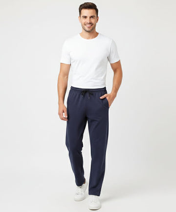 HR Clothing Men's Trousers - Navy