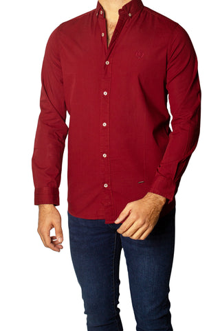 Men's Casual Shirt SHC-1695 Maroon