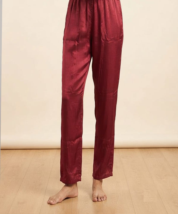 Women's Eastern Maroon Embroidered 3-piece 0004