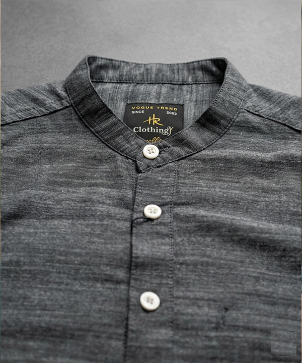 Men's Casual Shirt - Shc-1721 Texture Grey