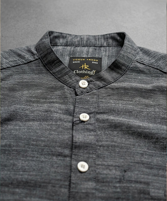 Men's Casual Shirt - Shc-1721 Texture Grey