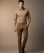Men's Chino - Rust Cp-0513 Slim fit