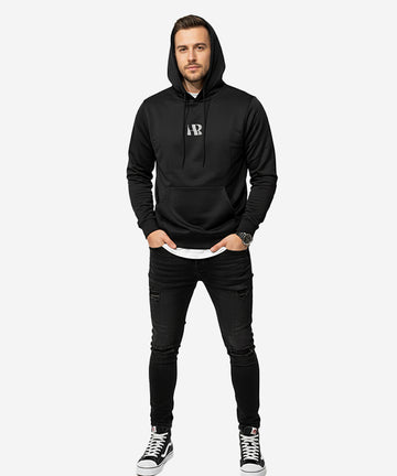 HR Clothing Men's Hoodie - Black