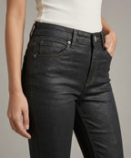 HR Clothing Women's Slim Fit Denim Jeans-LJP-0027–Mate-Black