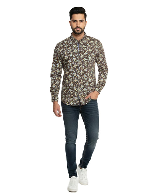 Men's Casual Shirt - Shc-0123 Summer Floral