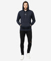 HR Clothing Men's Hoodie - Blue