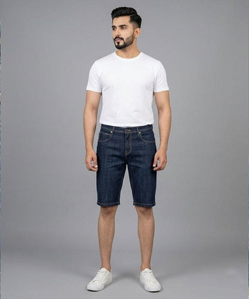 Casual Summer D-Blue Denim  Shorts- BR-0089