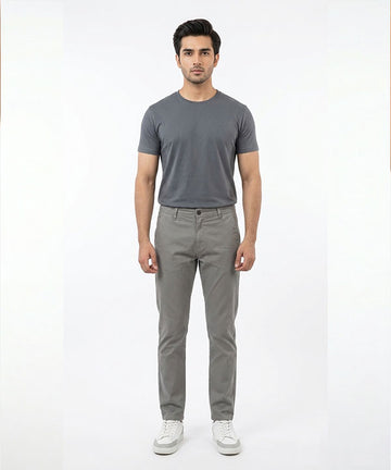 Men's Chino Straight Fit- D-Grey CP-0551