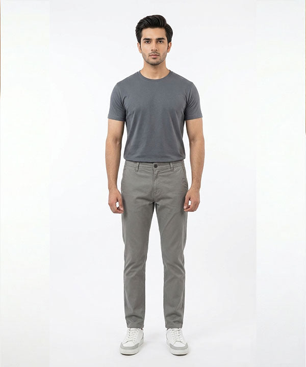 Men's Chino Straight Fit- D-Grey CP-0551