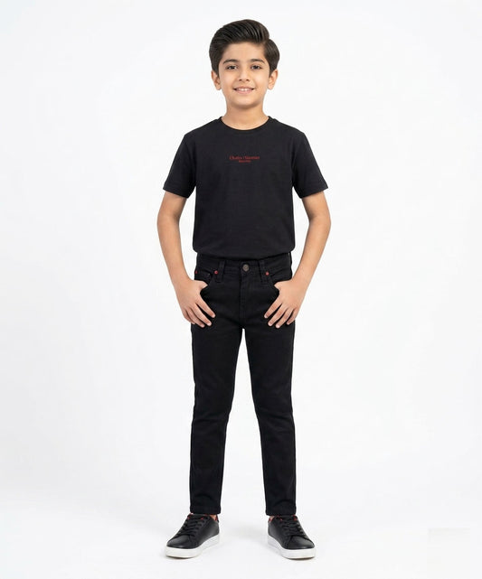 Boys Black jeans pants- Bjp-0262