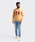 Men's Sweat Shirt - Caramel H