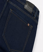 HR Clothing Men's Denim Straight Fit - Navy JP-2235