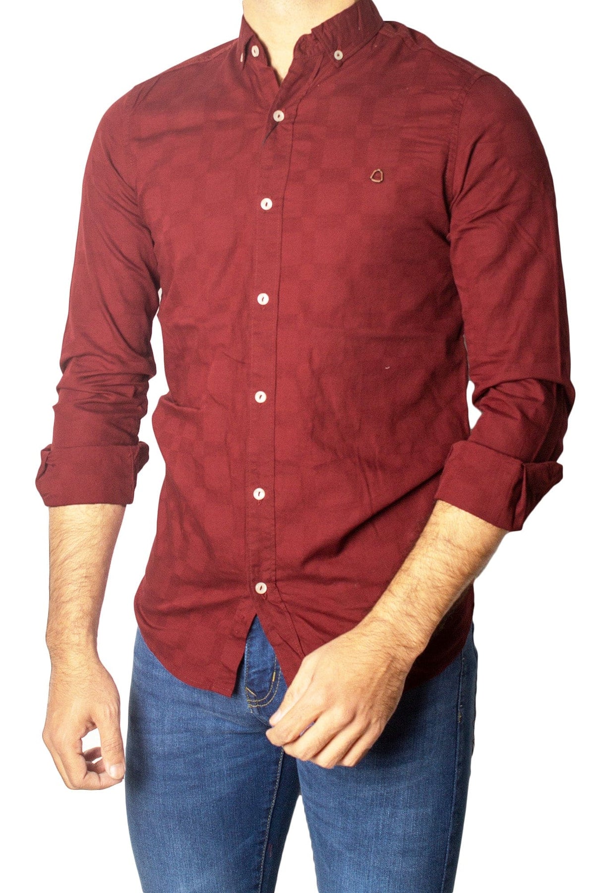 Men's Casual Shirt SHC-1709 Maroon