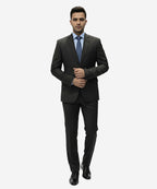 Formal Suit Gst-0125 Black 2 Button
