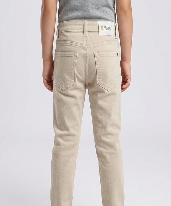 Boys Fawn Stretch Denim Jeans- Bjp-0248