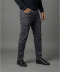 Men's Cotton Pant 6 Pocket - Purple Cp-0685