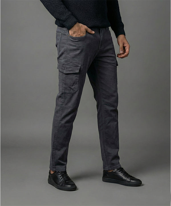 Men's Cotton Pant 6 Pocket - Purple Cp-0685