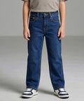 Kids Straight Fit Jeans- BJP-0298 Navy