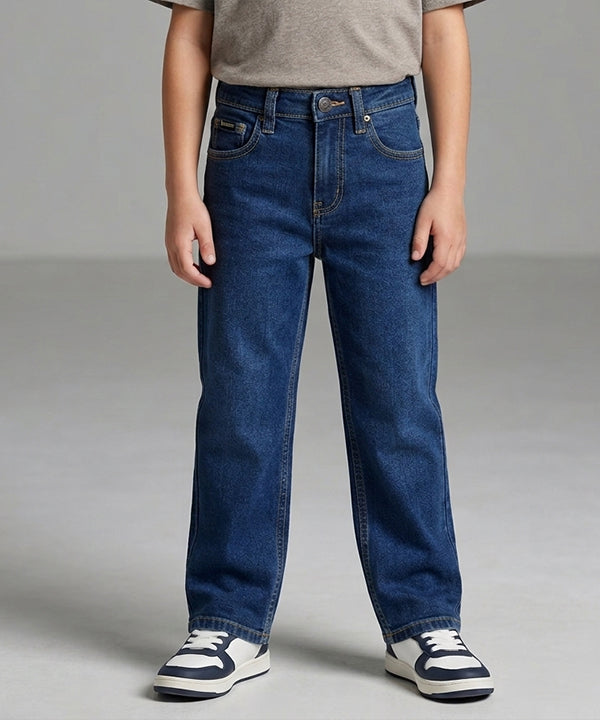Kids Straight Fit Jeans- BJP-0298 Navy