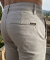 Men’s Summer Cotton Texture Grey Shorts- BR-0102