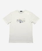 HR Clothing Men’s Printed T-Shirt – White TSH-5880