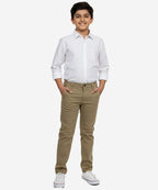 Kids Cotton Chino Pant - Bcp-0044 Camel