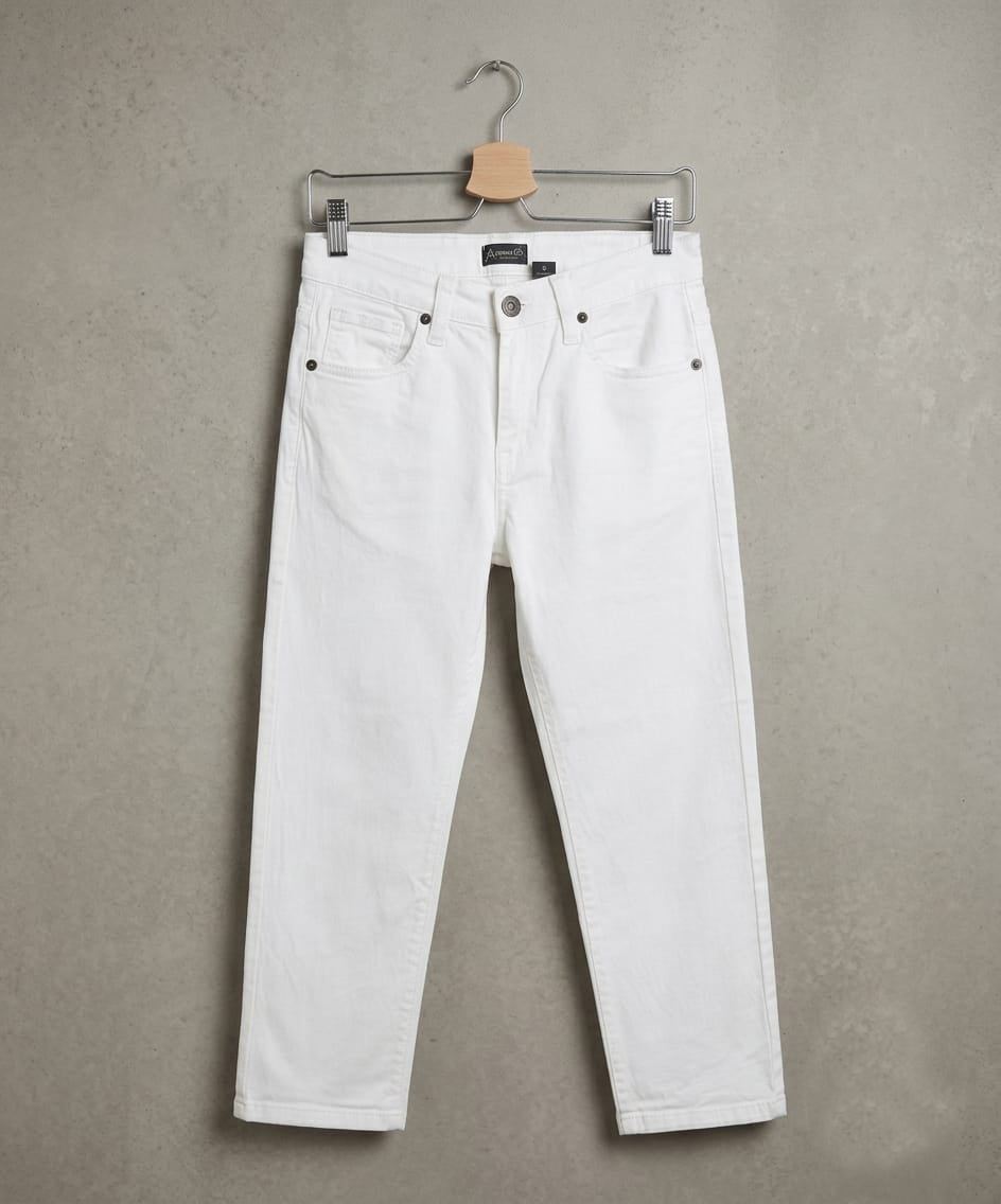 Boys Smart Baggy - White - Jeans - BJP-0317