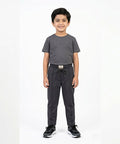 Kids Smart Baggy stretchable premium trouser Dotted Black Texture BLW-0136