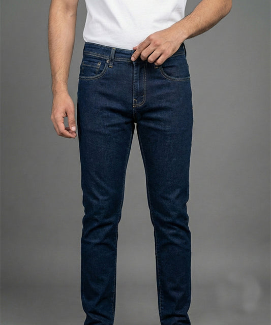 HR Clothing Men's Denim - Navy JP-2095