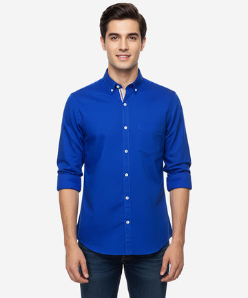 Men's Casual Shirt - Shc-1222 Blue